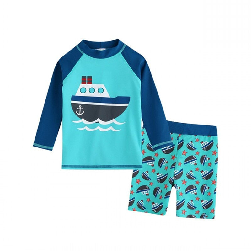 Roupa de banho para meninos - 2 peças
