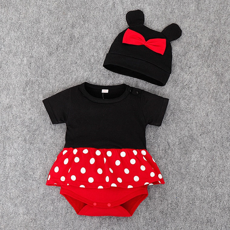 Body Mickey e Minnie de 0 à 18 Meses