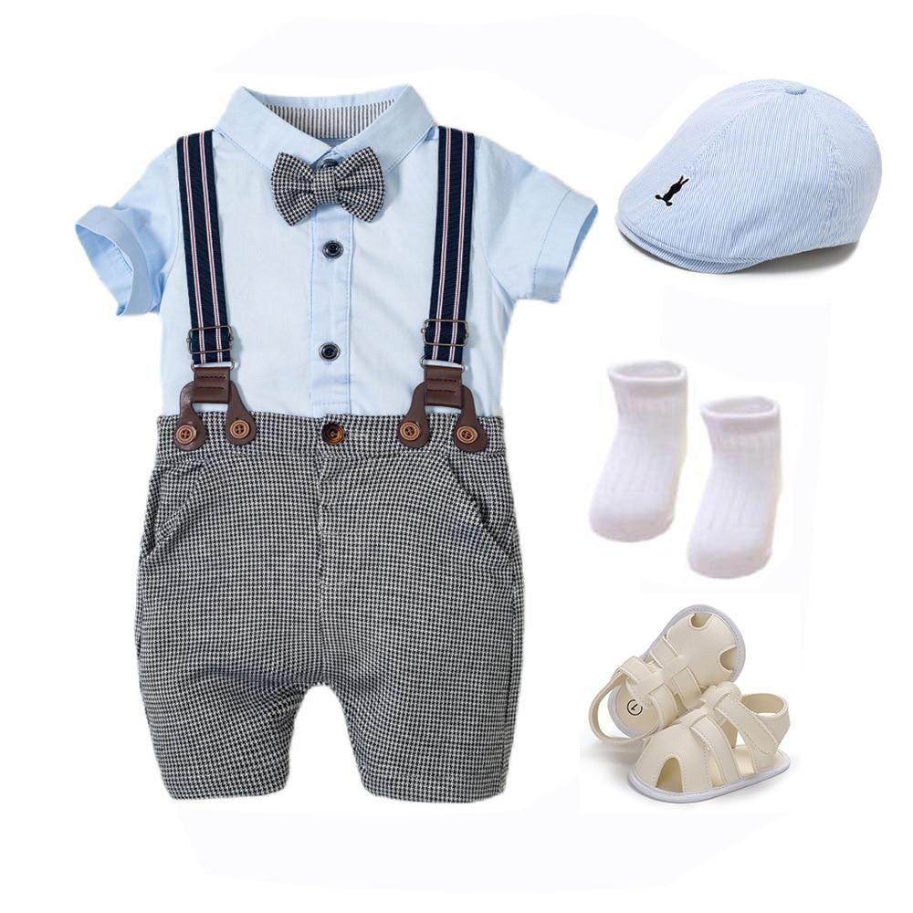 Conjunto de Roupinhas para Meninos - 5 peças (Batizado e festas)