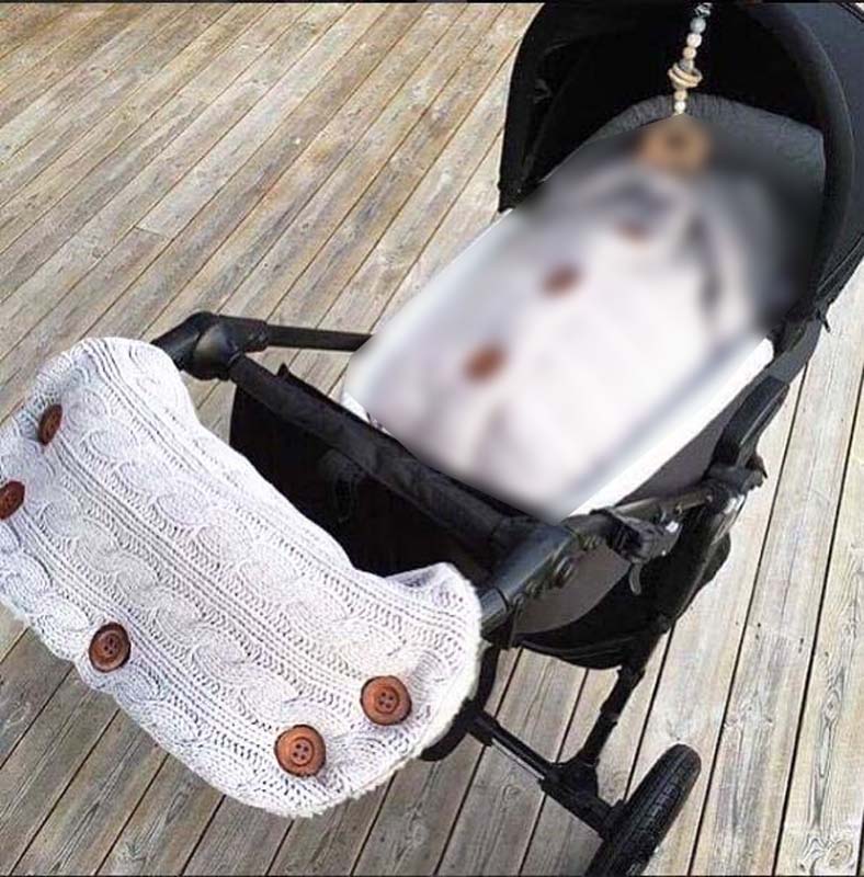 Sacos De Dormir Em Lã Para Bebês Até 6 Meses