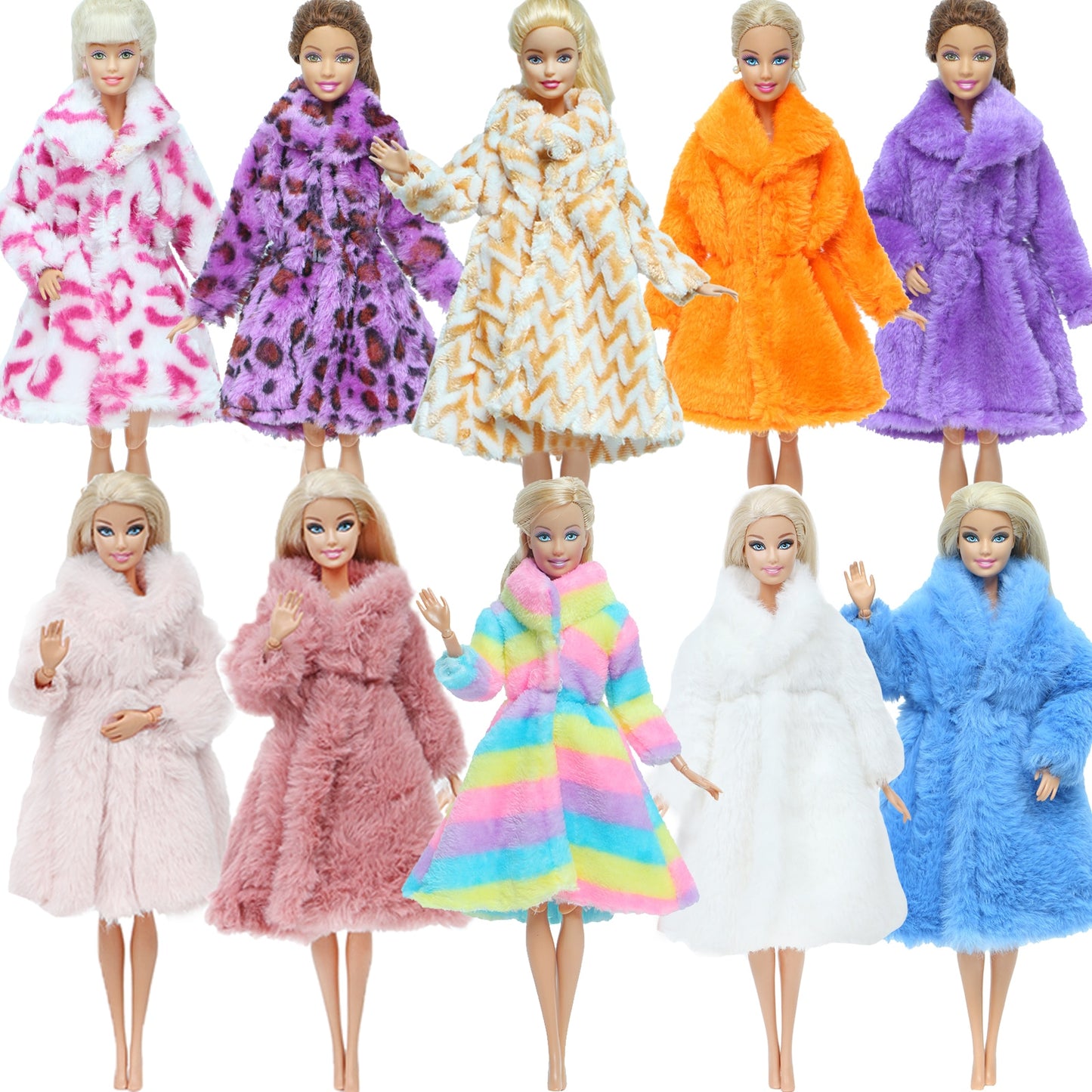 Roupinhas de Inverno da Boneca Barbie