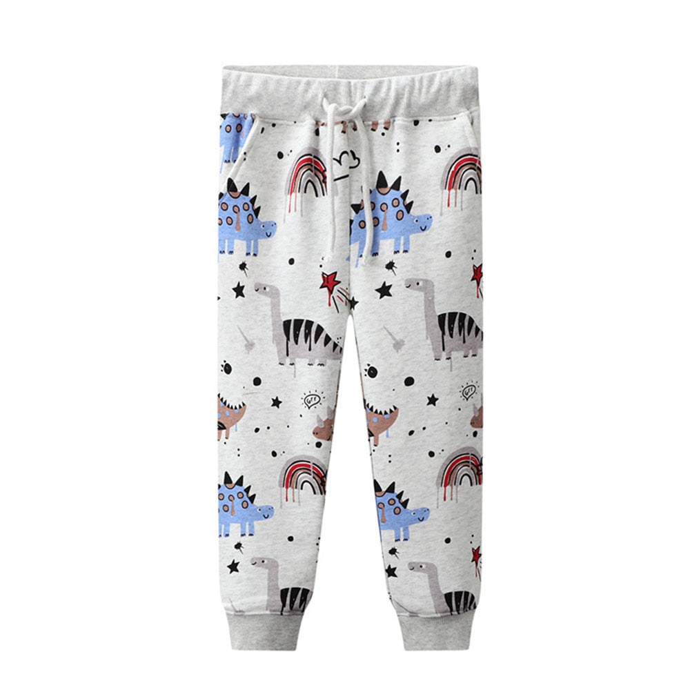 Calça de moletom estampada - 2 a 7 anos