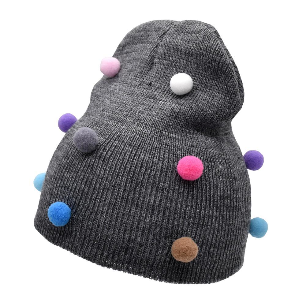 Touca Para Bebês Com Pompom