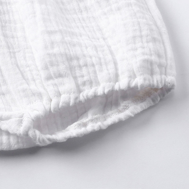 Conjunto de Roupas de Algodão Para Meninas - 6 Meses a 4 Anos