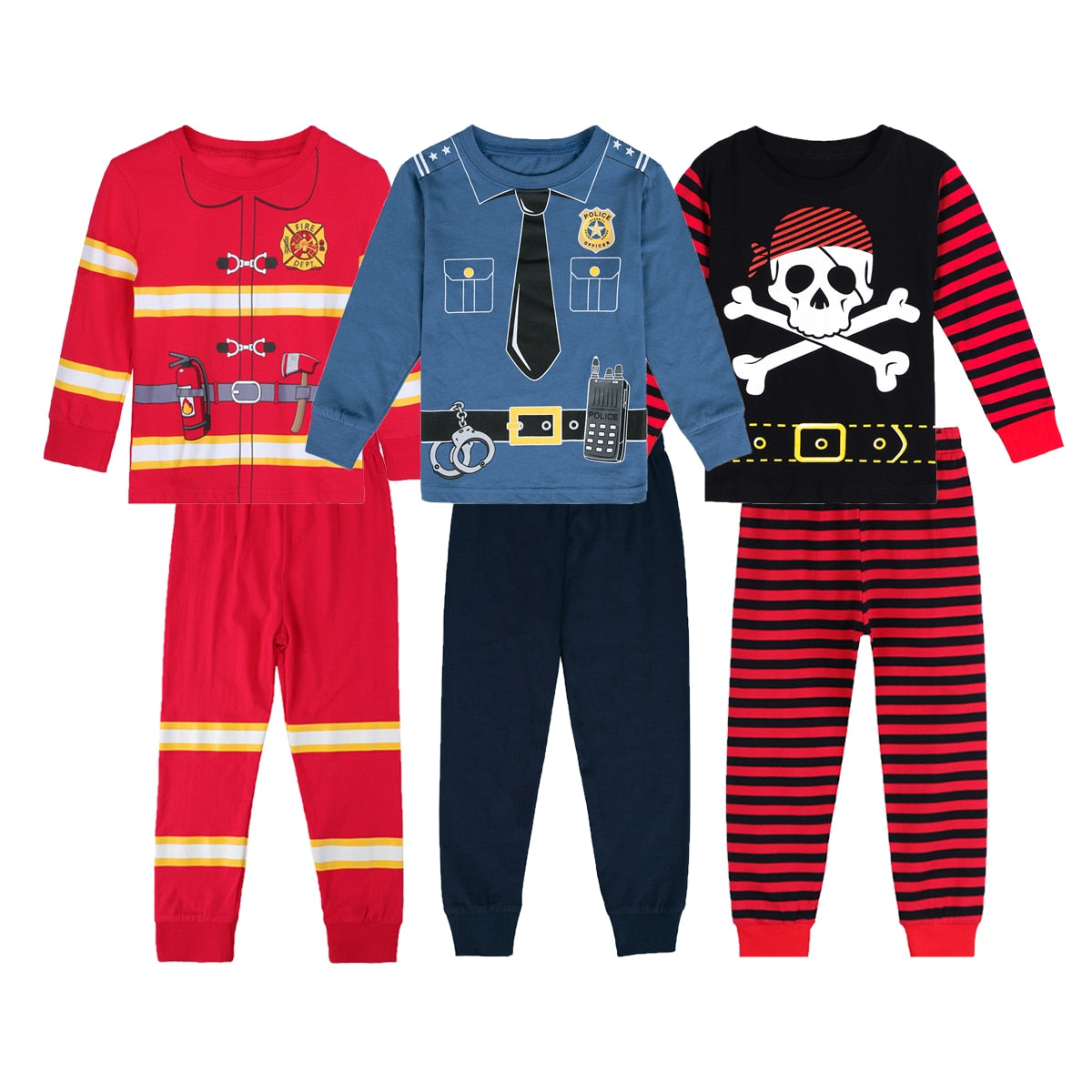 Pijama temático para crianças - 2 a 10 anos