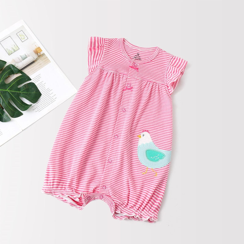 Body de Verão Para Meninas - 6 a 24 Meses