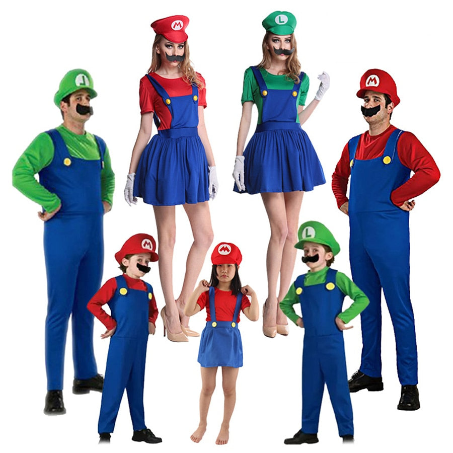 Fantasia Super Mário para crianças - P ao G infantil