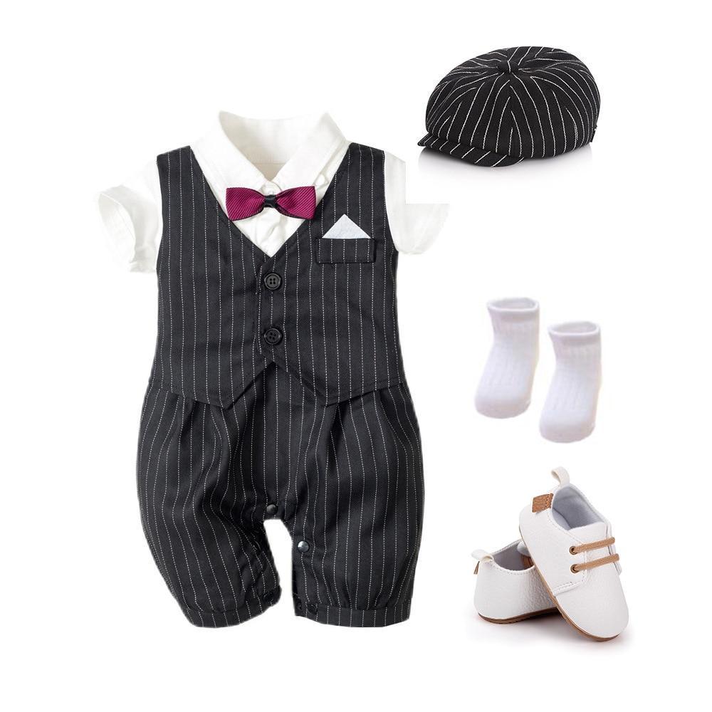 Conjunto de Roupinhas para Meninos - 5 peças (Batizado e festas)