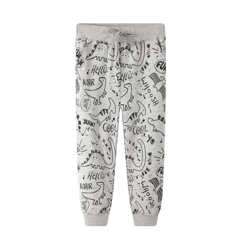 Calça de moletom estampada - 2 a 7 anos