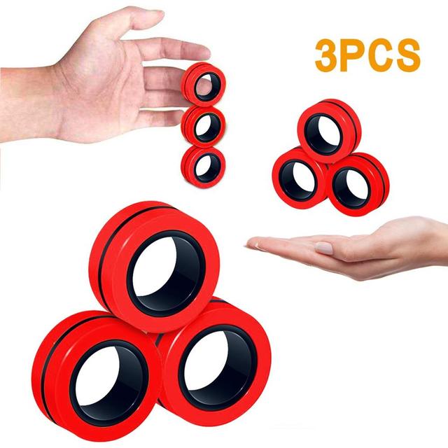 Spinner Magnético com 3 peças