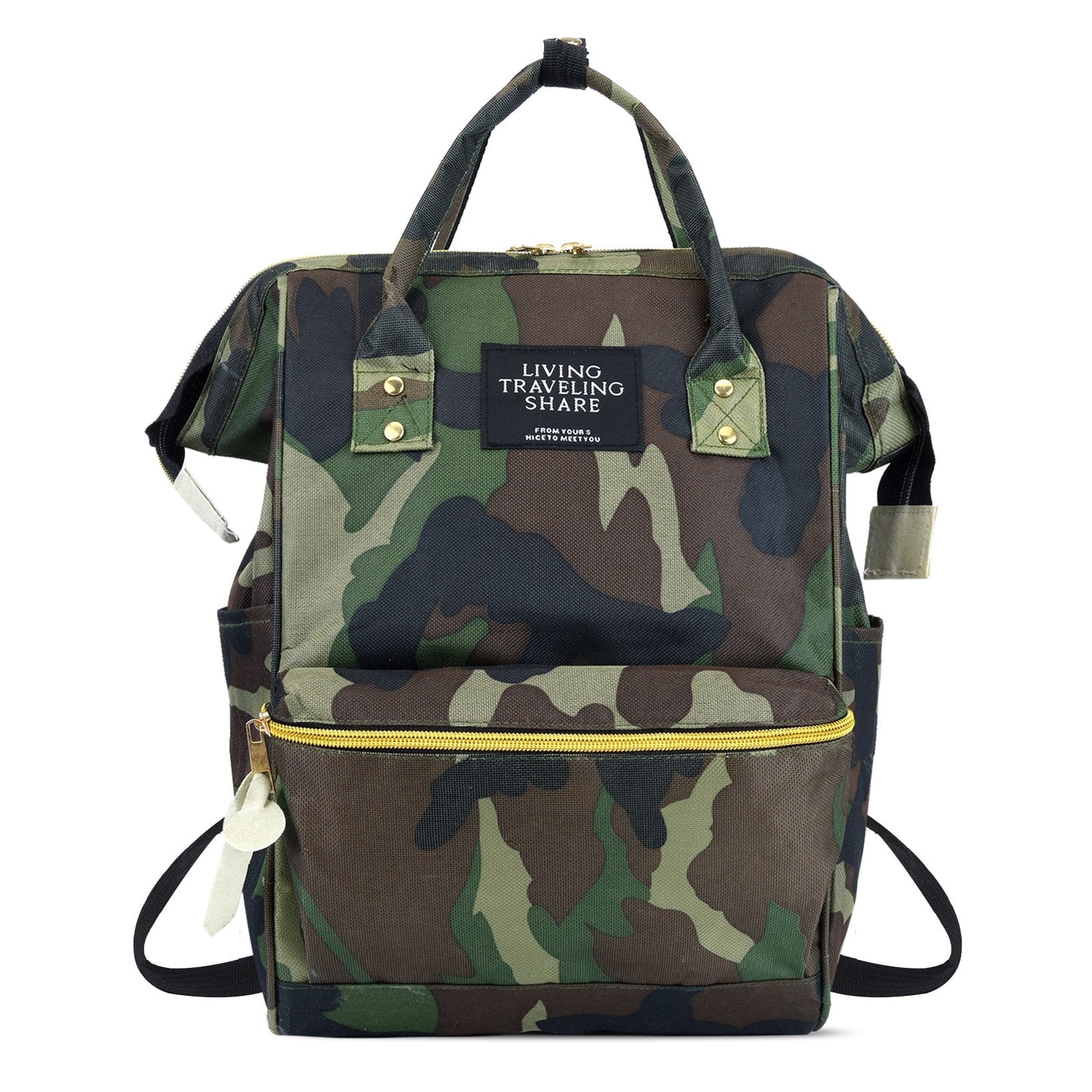 Mochila Mamãe Bebê de Grande Capacidade Impermeável Multi-Função