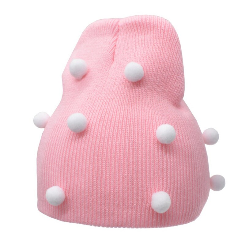 Touca Para Bebês Com Pompom