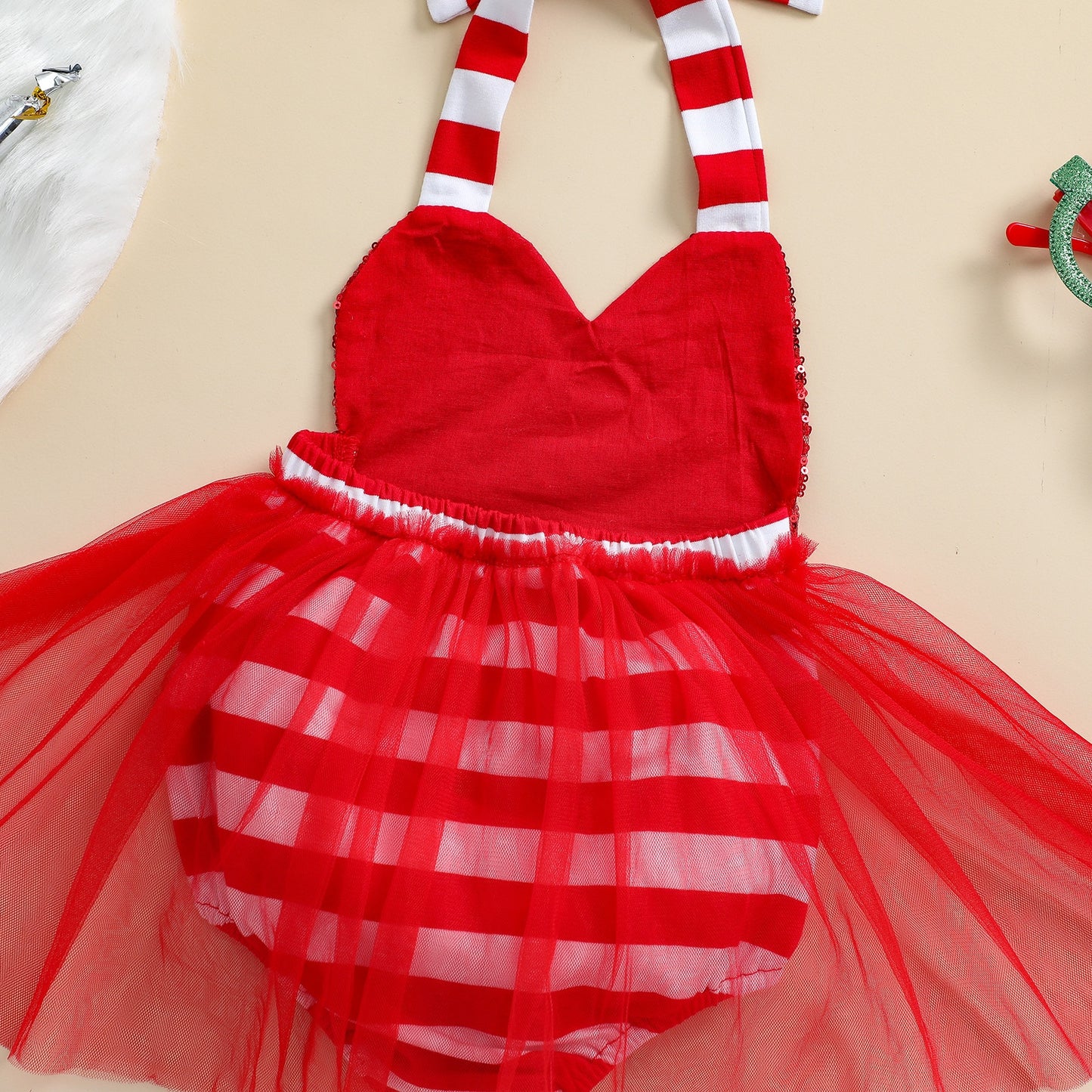 Body Natalino com Tutu - RN a 24 meses