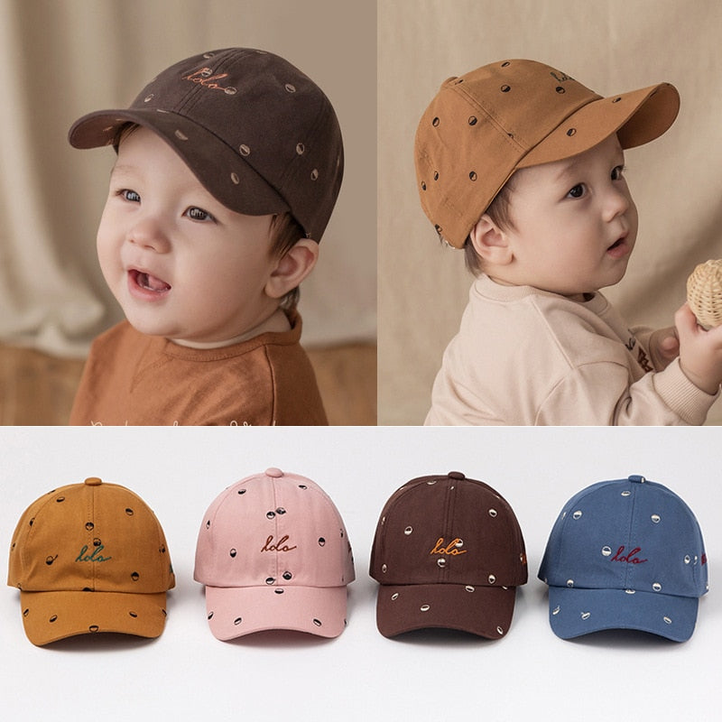 Boné para bebê de 6 meses a 1 ano