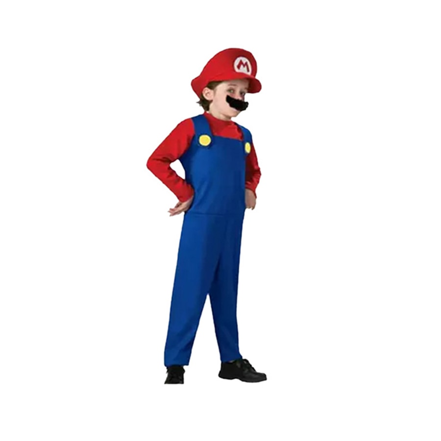 Fantasia Super Mário para crianças - P ao G infantil