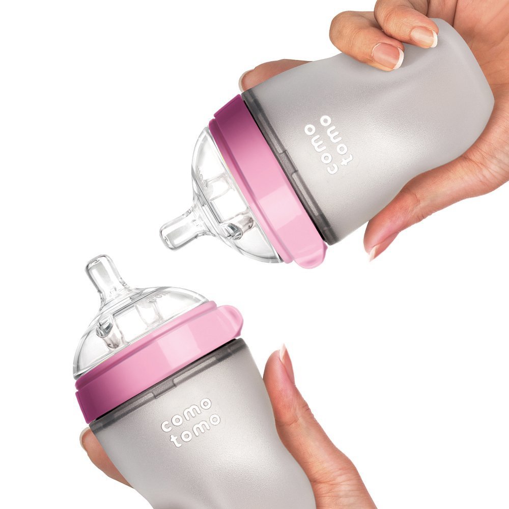 Mamadeira de Silicone Dobrável - Comotomo