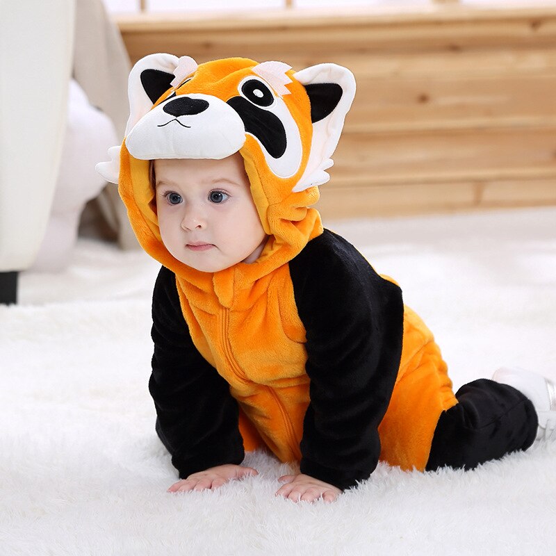 Fantasia infantil de Guaxinim - 1 a 36 meses