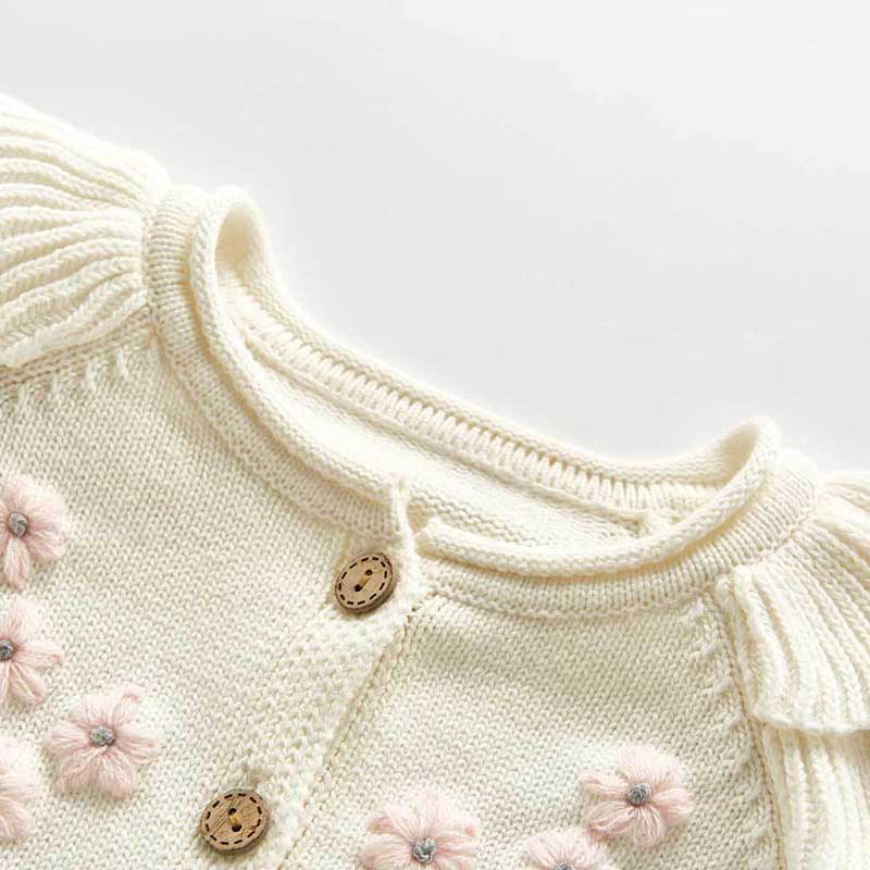 Blusa Feminina de Frio para Bebê de 3 Meses a 3 Anos