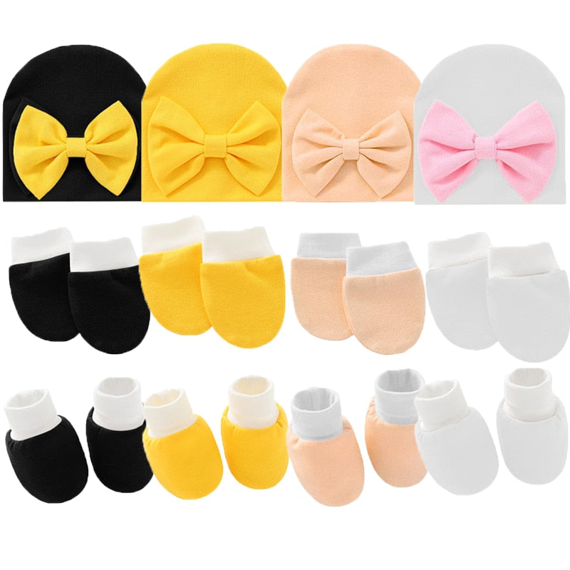 Conjunto de Gorro + Luvas + Meias (15 peças)
