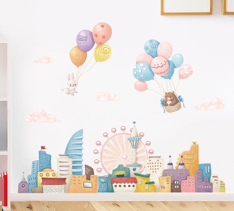Adesivo decorativo (papel de parede) - Temas variados para meninos e meninas