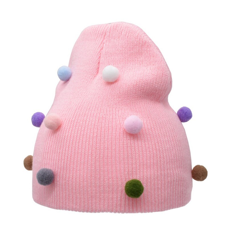 Touca Para Bebês Com Pompom