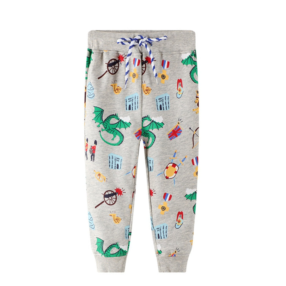 Calça de moletom estampada - 2 a 7 anos