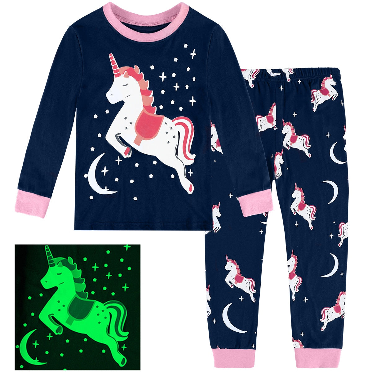Pijama temático para crianças - 2 a 10 anos