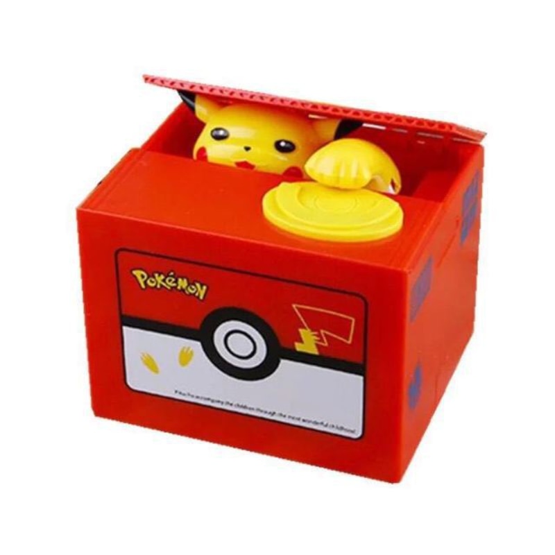 Cofre pega moedas Pikachu