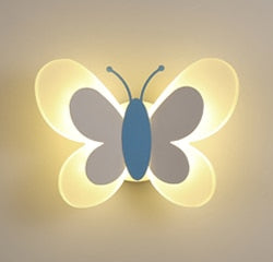 Luminária de LED em Formato de Borboleta