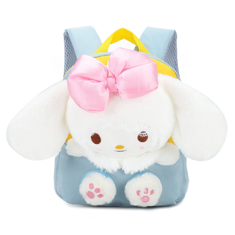 Mochila Escolar Infantil Animais de Pelúcia
