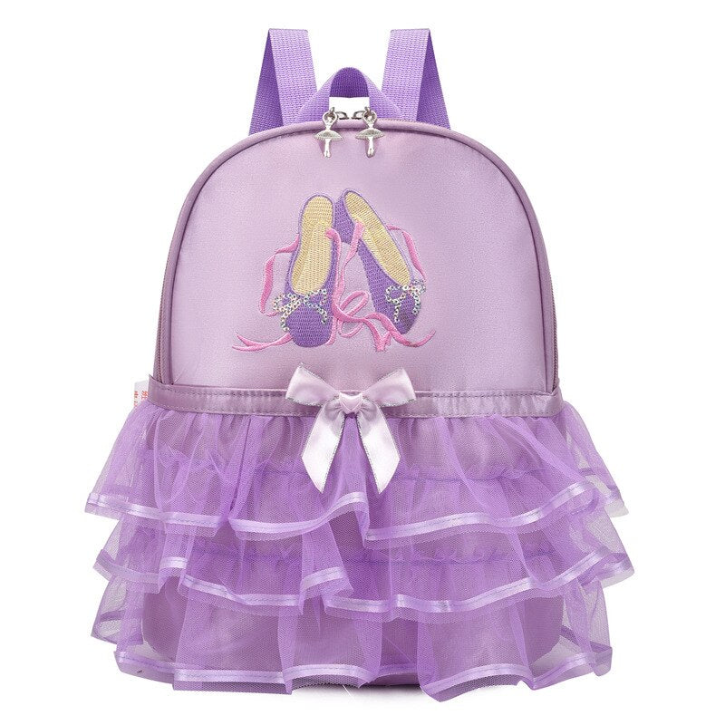 Mochila Infantil Bailarina - Rosa e Lilás