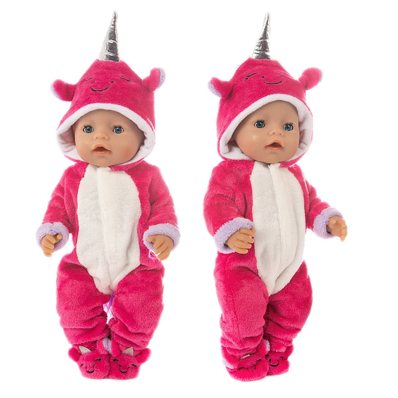 Roupa para boneca reborn - 2 peças