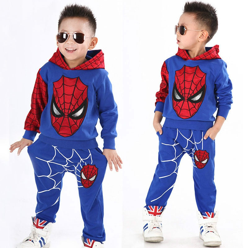 Conjunto Calça e Blusa manga longa Homem Aranha