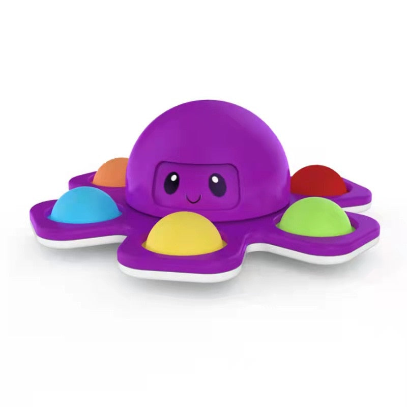 Spinner 3 em 1 Pop It + Polvo + Spinner