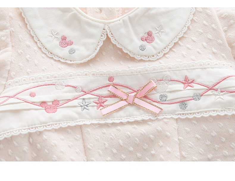Body Com Touca e Meia para Meninas 3 a 18 Meses