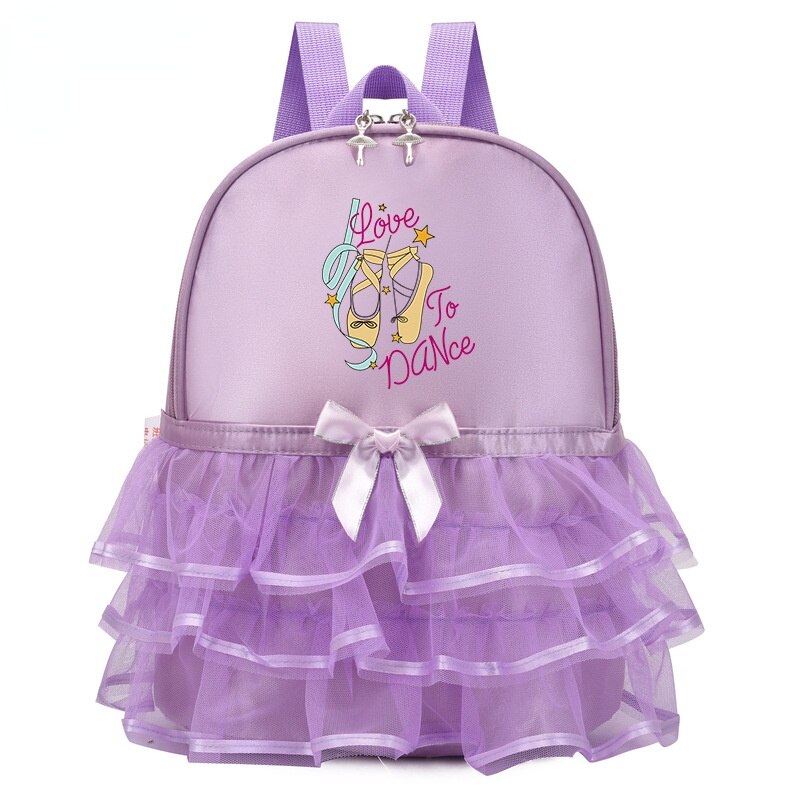 Mochila Infantil Bailarina - Rosa e Lilás