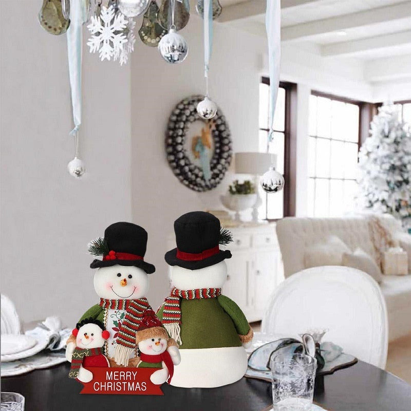 Bonecos De Natal Decoração Merry Christmas
