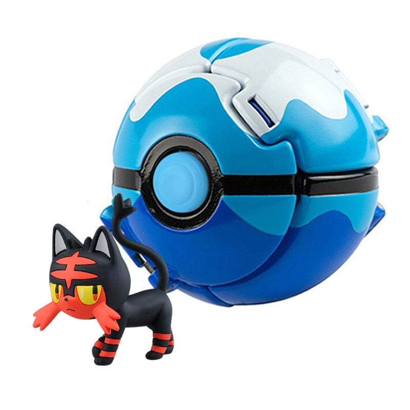 Brinquedo Pokemon com pokebola
