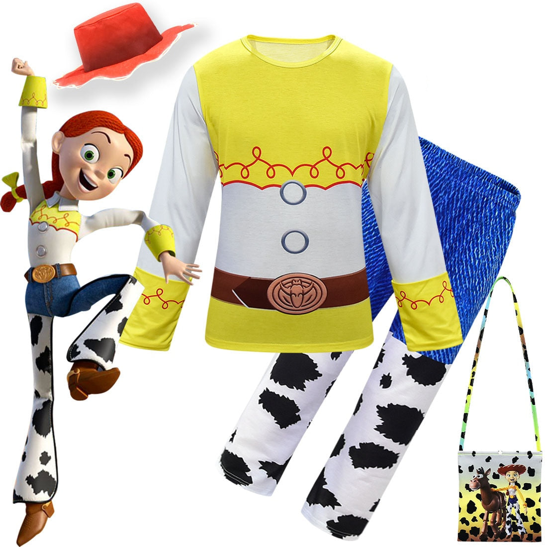 Conjunto da Jessie Toy Story - 3 a 12 anos