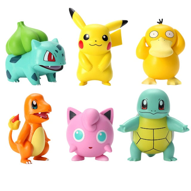 Bonecos da Turma do Pokemon