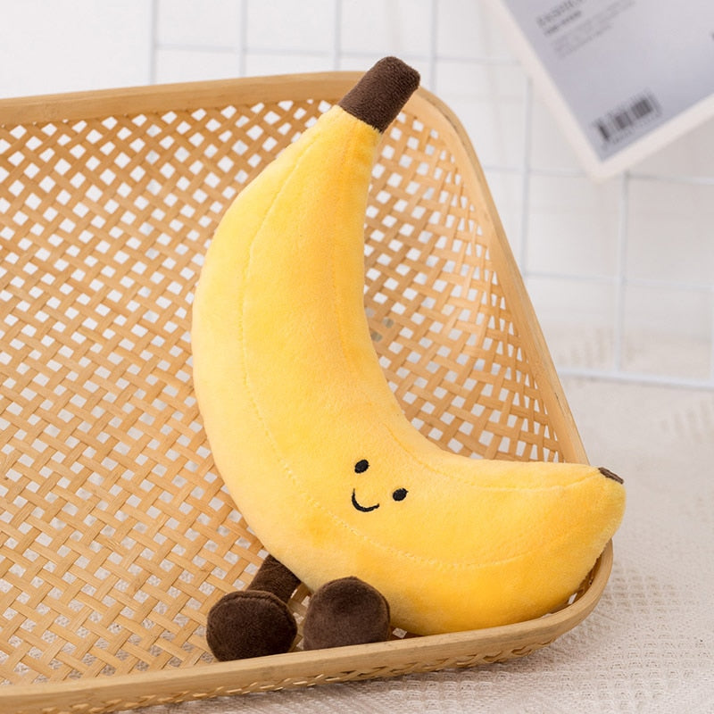 Frutas em pelúcia - 16 a 24cm
