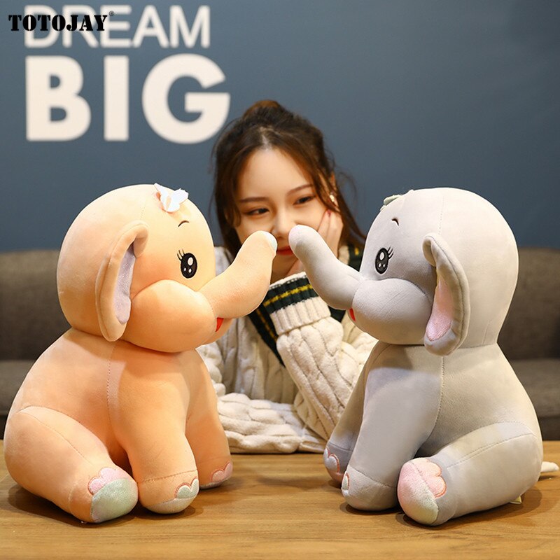 Elefante Fofo e Super Macio de 40cm e 55cm