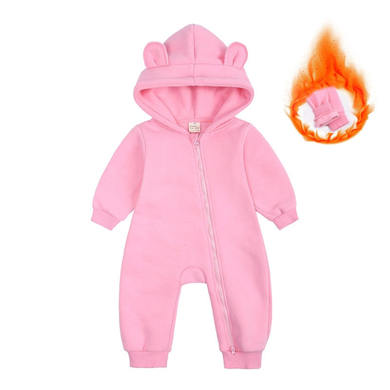 Macacão de Inverno Para Bebês - 0 a 24 meses