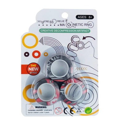 Spinner Magnético com 3 peças