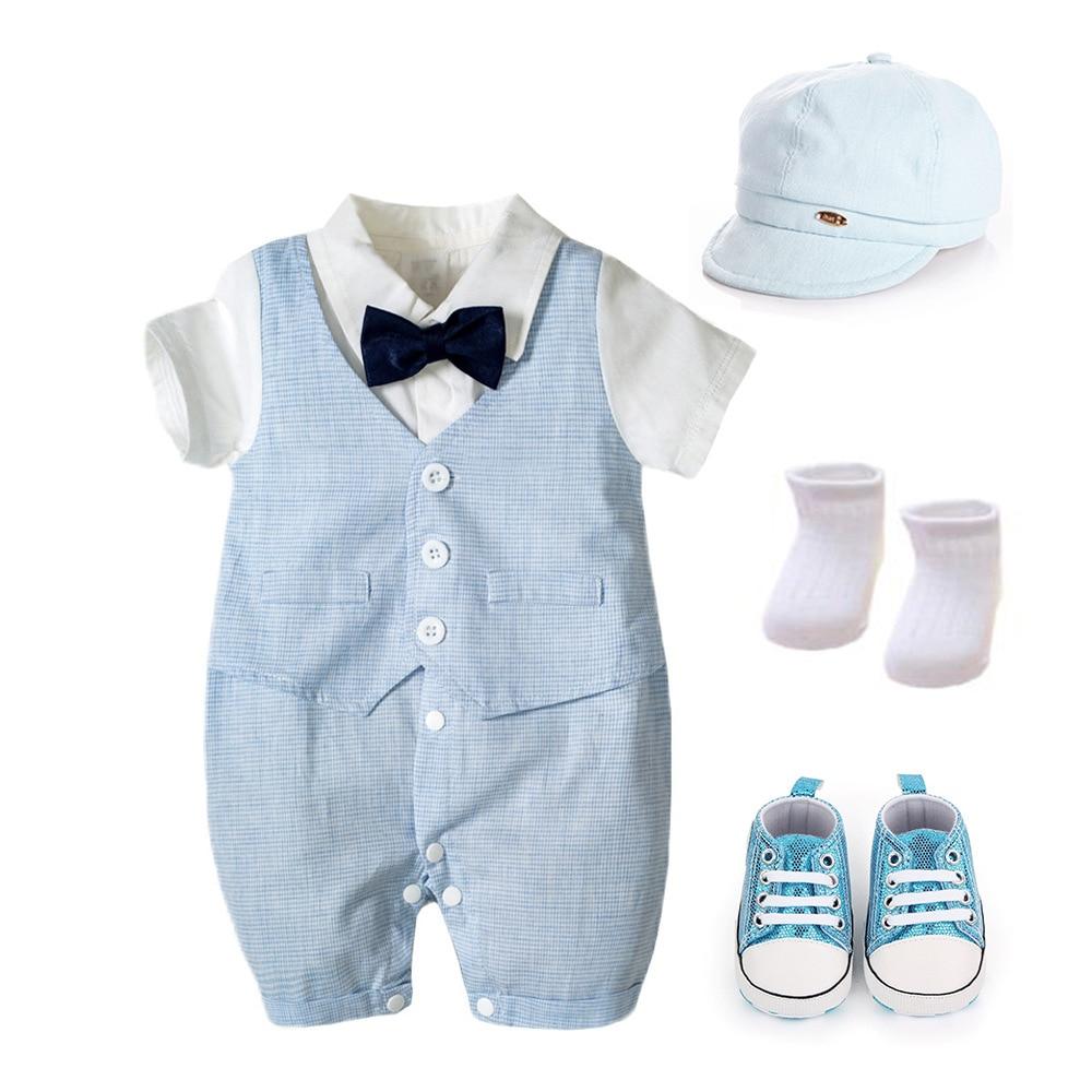 Conjunto de Roupinhas para Meninos - 5 peças (Batizado e festas)