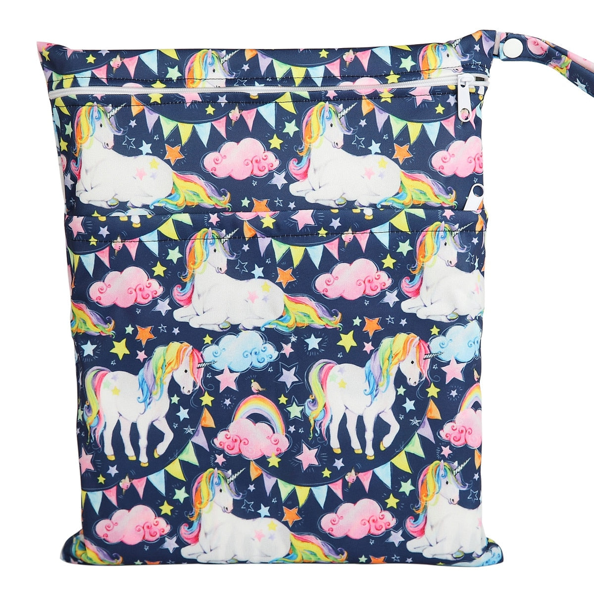 Bolsa Impermeável para Fraldas/Roupas Molhadas de Bebê