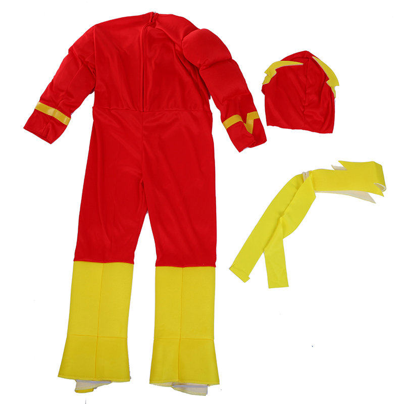 Fantasia do Flash para Meninos - 3 a 11 anos