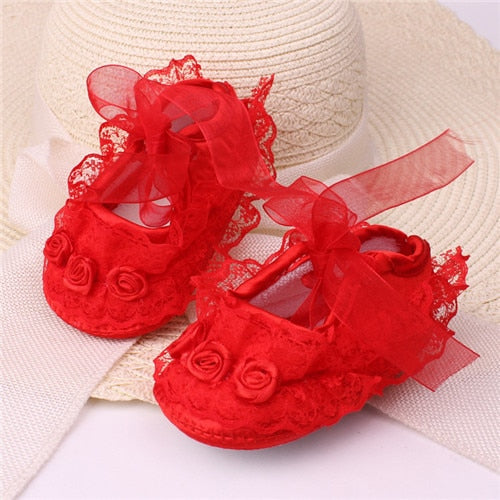 Sapatinho de Princesa para Meninas - 0 a 9 meses