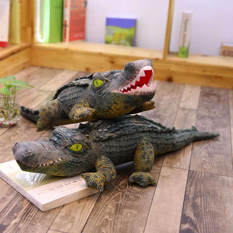 Crocodilo em pelúcia - 40 a 200 cm