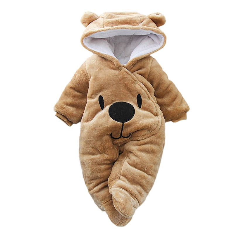 Macacão de Inverno Para Bebê - 03 a 12 meses